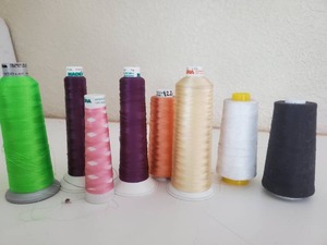 lot 60 image: Madeira #40 PolyNeon Polyester Embroidery Thread, Coats() Etc.