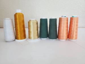 lot 61 image: Madeira #40 PolyNeon Polyester Embroidery Thread, Coats() Etc.