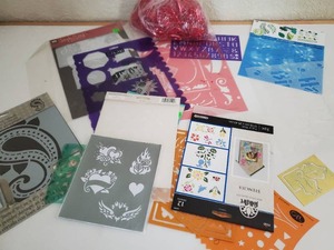 lot 69 image: Hobbies Crafts Art Supplies Stencils