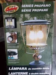 lot 102 image: Century Outdoors Propane Lantern-Owners Manual Included