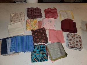 lot 130 image: Quilt Squares-Other Quilt Material