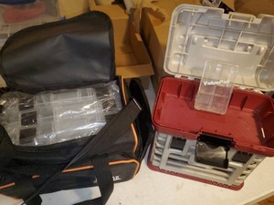 lot 143 image: Fishing Tackle Box