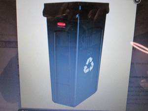 2-Rubbermaid� Slim Jim 23 Gallon R...