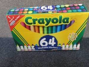 64 pk Crayola Washable Markers...