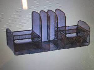 Safco ORGANIZER, MESH, 3UP, 4HZ, BL...