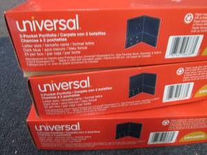 3- 25 ct Boxes Universal 2 Pocket P...