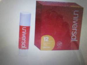 4 pks Universal Glue Stick, 0.28 oz...