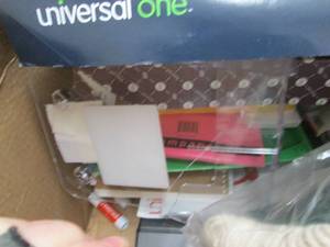 Box of Assorted Office Supplies...
