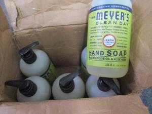 6- 12.5 oz Meyers Lemon Verbena Han...