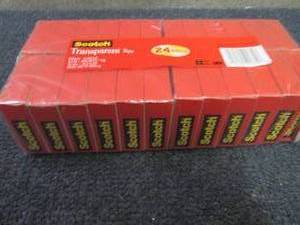 Scotch Transparent Tape, 34-Inch X...