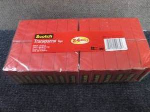 Scotch Transparent Tape, 34-Inch X...