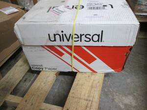 Case of Universal Copy Paper 20 lb ...