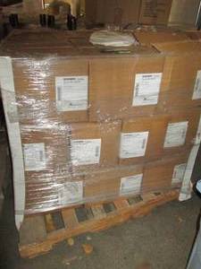 Pallet of Overstock White Bouffant ...
