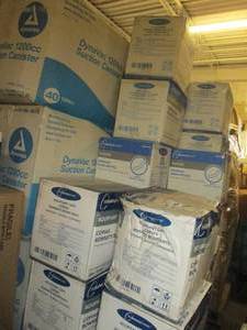 Pallet of Overstock Bouffant Caps, ...