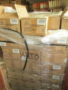 Pallet of Overstock Disposable Whit...