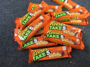 12- 1.5 oz Reeses Take 5 Bars...