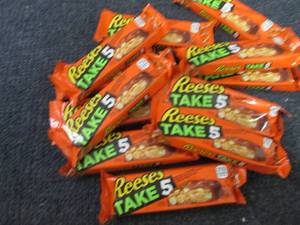12- 1.5 oz Reeses Take 5 Bars...