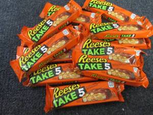 12- 1.5 oz Reeses Take 5 Bars...