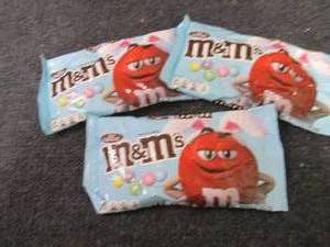 3- 10 oz Bags M&Ms...