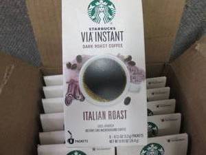 12- 8pks Starbucks Via Instant Ital...