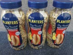 3- 16 oz Bottles Planters Dry Roast...