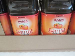 8- 64 oz Bottles Sweet Leaf Peach T...