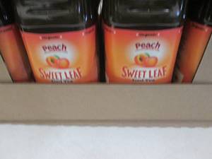 8- 64 oz Bottles Sweet Leaf Peach T...
