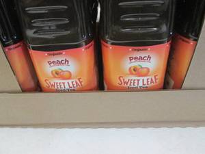 8- 64 oz Bottles Sweet Leaf Peach T...