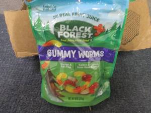 6- 9 oz Bags Black Forest Gummy Wor...