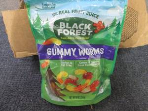 6- 9 oz Bags Black Forest Gummy Wor...