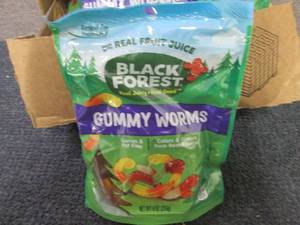 6- 9 oz Bags Black Forest Gummy Wor...