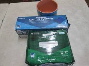 Planter, Coccyx Cushion, Misc...