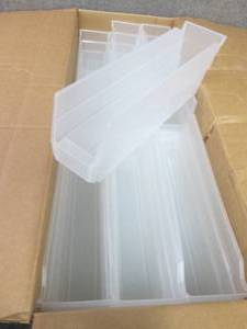 Case of 36 Storage Bins Health Care...