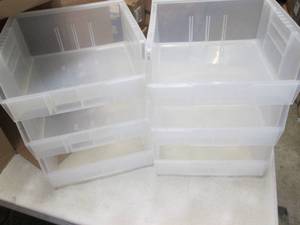Case of 6 Storage Bins Health Care ...