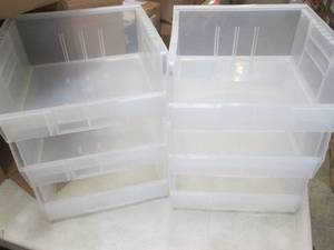 Case of 6 Storage Bins Health Care ...