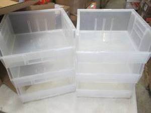 Case of 6 Storage Bins Health Care ...