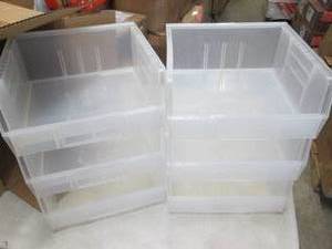 Case of 6 Storage Bins Health Care ...
