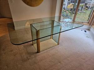 lot 8 image: Postmodern Lead Dining Set