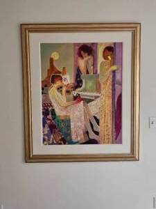 lot 1 image: Mahmood Sabzi - Hot Moon - 109395