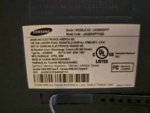 lot 57 image: 32 Inch Samsung Television