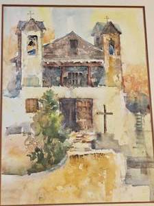 lot 67 image: Rose Edin Abby Watercolor Print