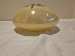 lot 77 image: Retro Hand-Painted Ceiling Fixture