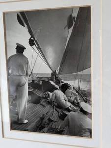 Pair of Small Framed Sailboat Photographs