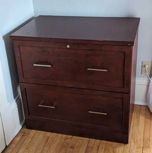 Lateral Wood File Cabinet #2
