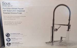 New Kohler Faucet and Moen Towel Bar