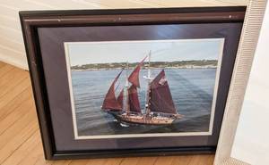 Beach and Lake Themed Prints and Decorative Paddle