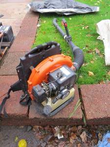 lot 21 image: Husqvarna Backpack Blower - Model 145BT