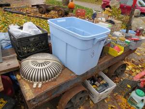 lot 45 image: Mixed Lot of Tools and Hardware Fire Station Bell