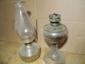 Glass Oil Lamps