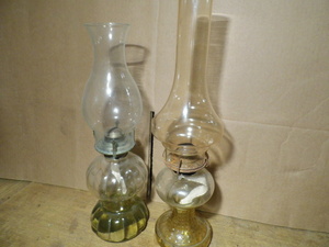 Glass Oil Lamps